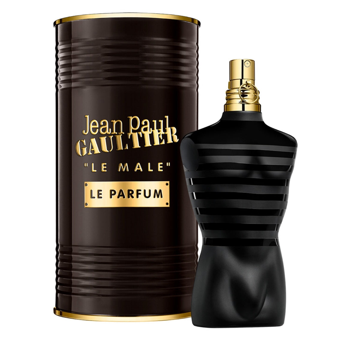 JEAN PAUL GAULTIER le mâle eau de parfum intense notes de cardamome, lavande et iris.