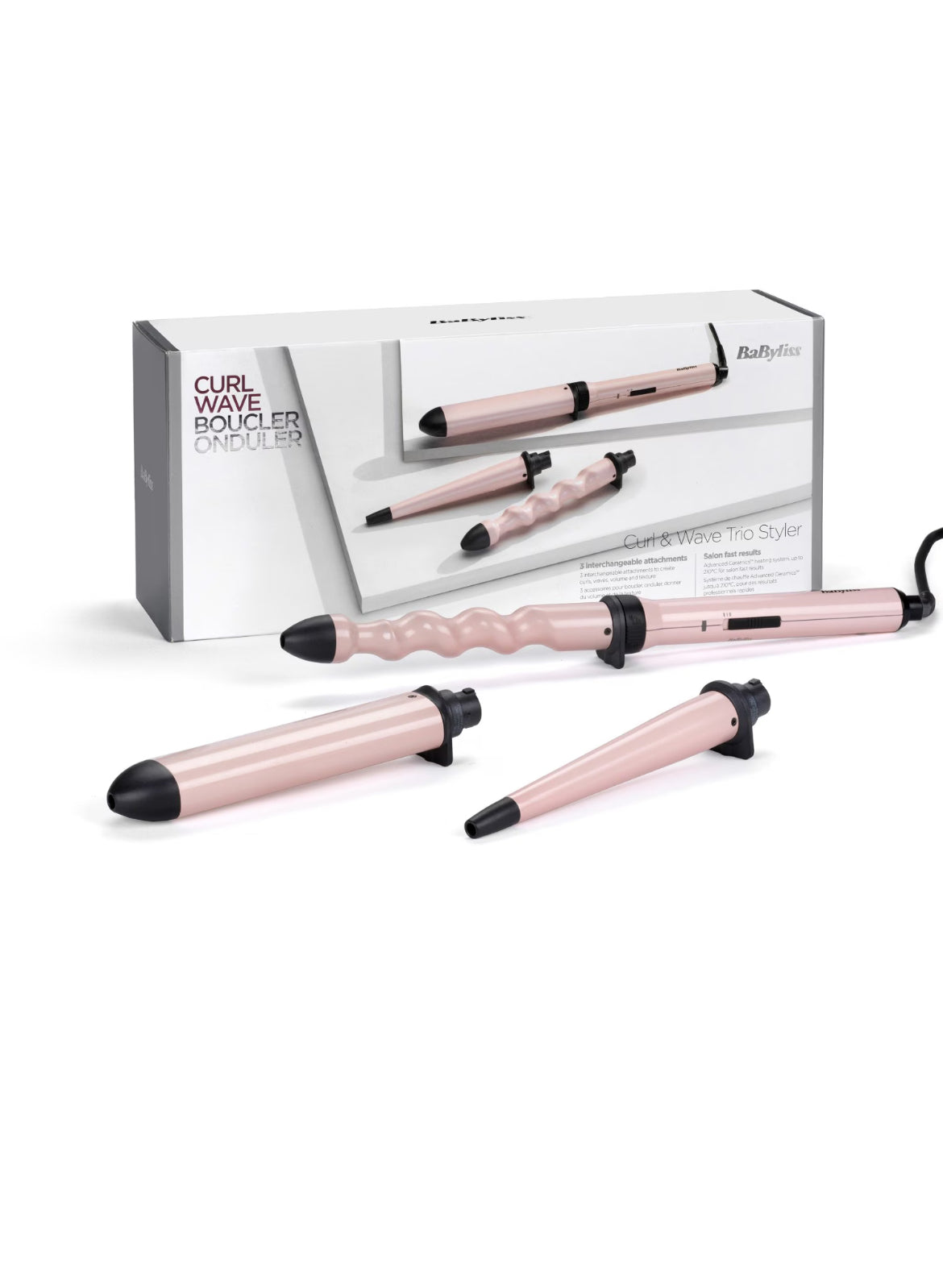 BOUCLEUR MULTISTYLER CURL AND WAVE TRIO
Boucleur