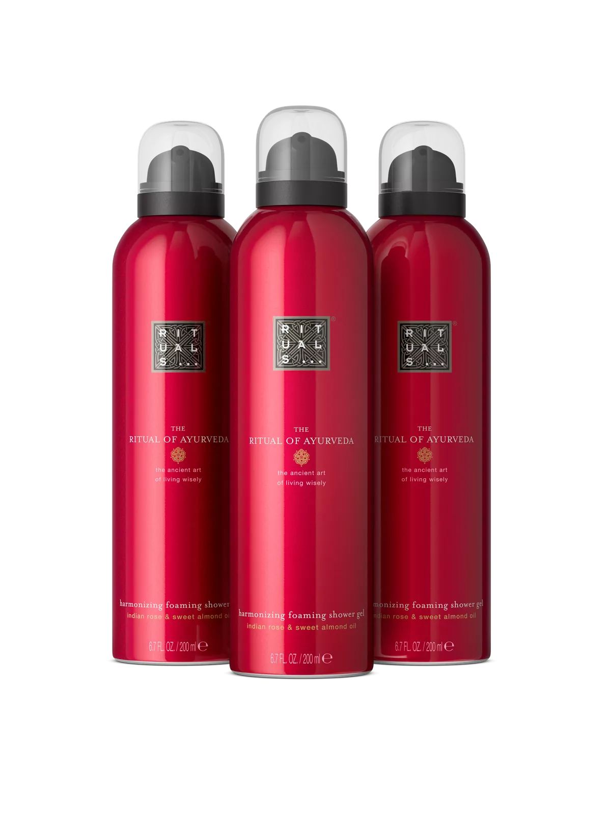 THE RITUAL OF AYURVEDA
Shower Foam Value Pack
trio de mousses de douche