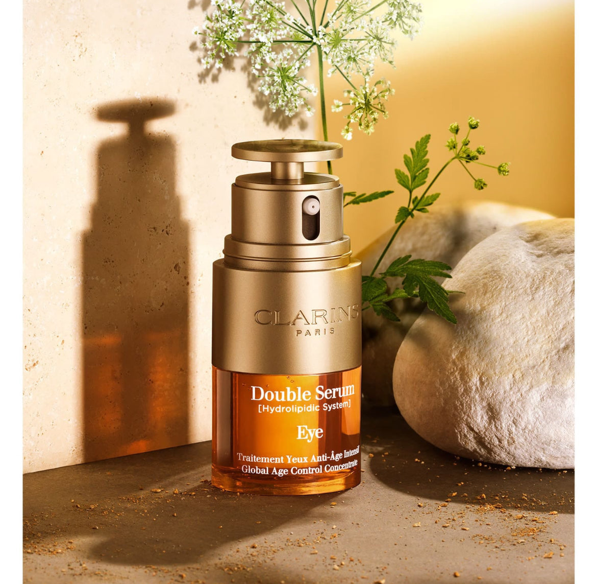 CLARINS  double sérum eye, sérum contour des yeux anti-âge