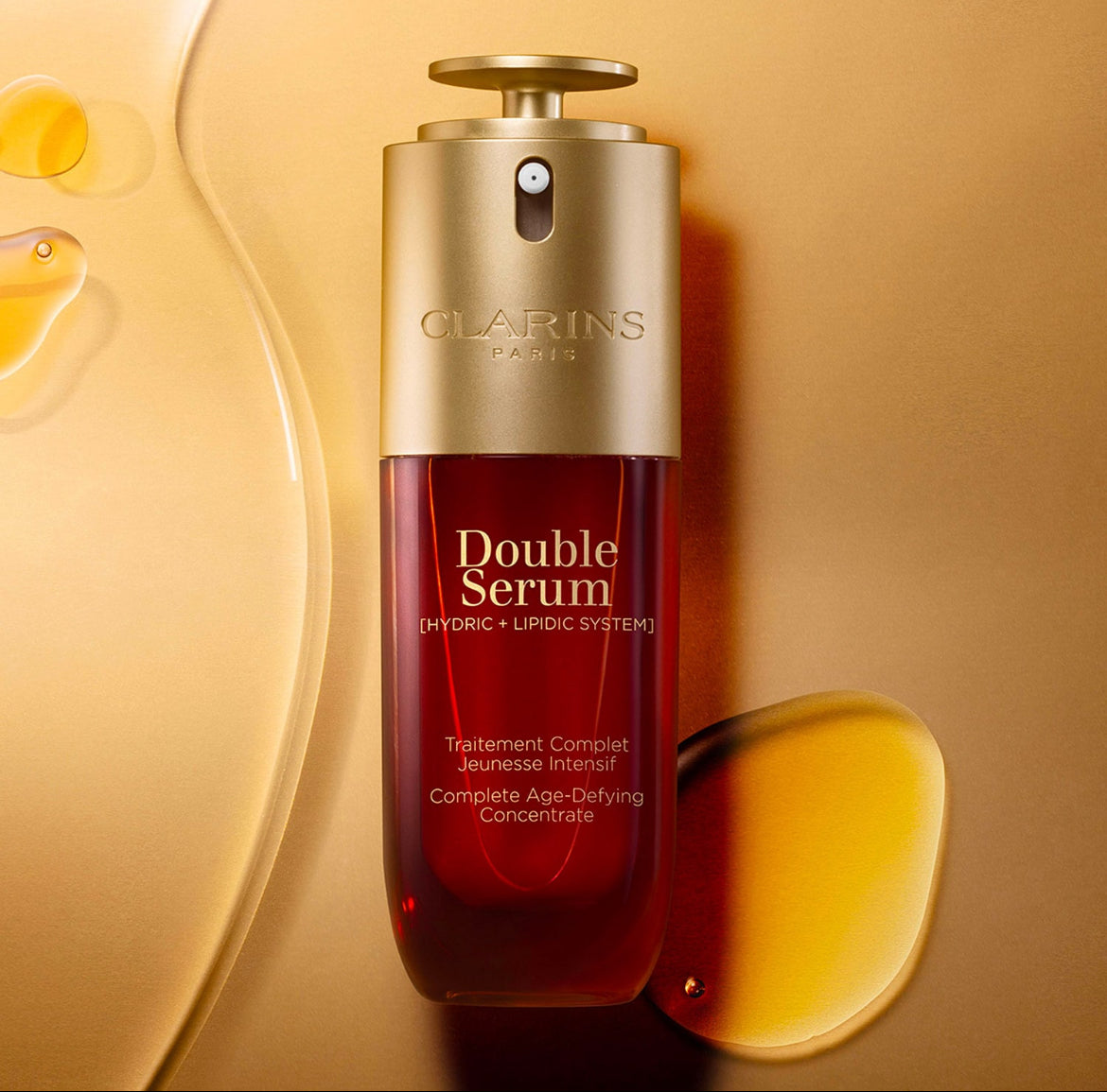 CLARINS   double sérum, sérum anti-âge