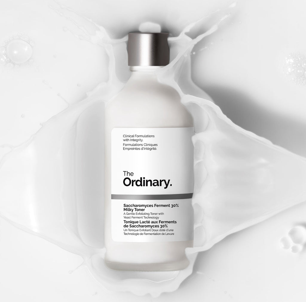 THE ORDINARY tonique lacté aux fermements de saccharomyces 30% , tonique exfoliant doux