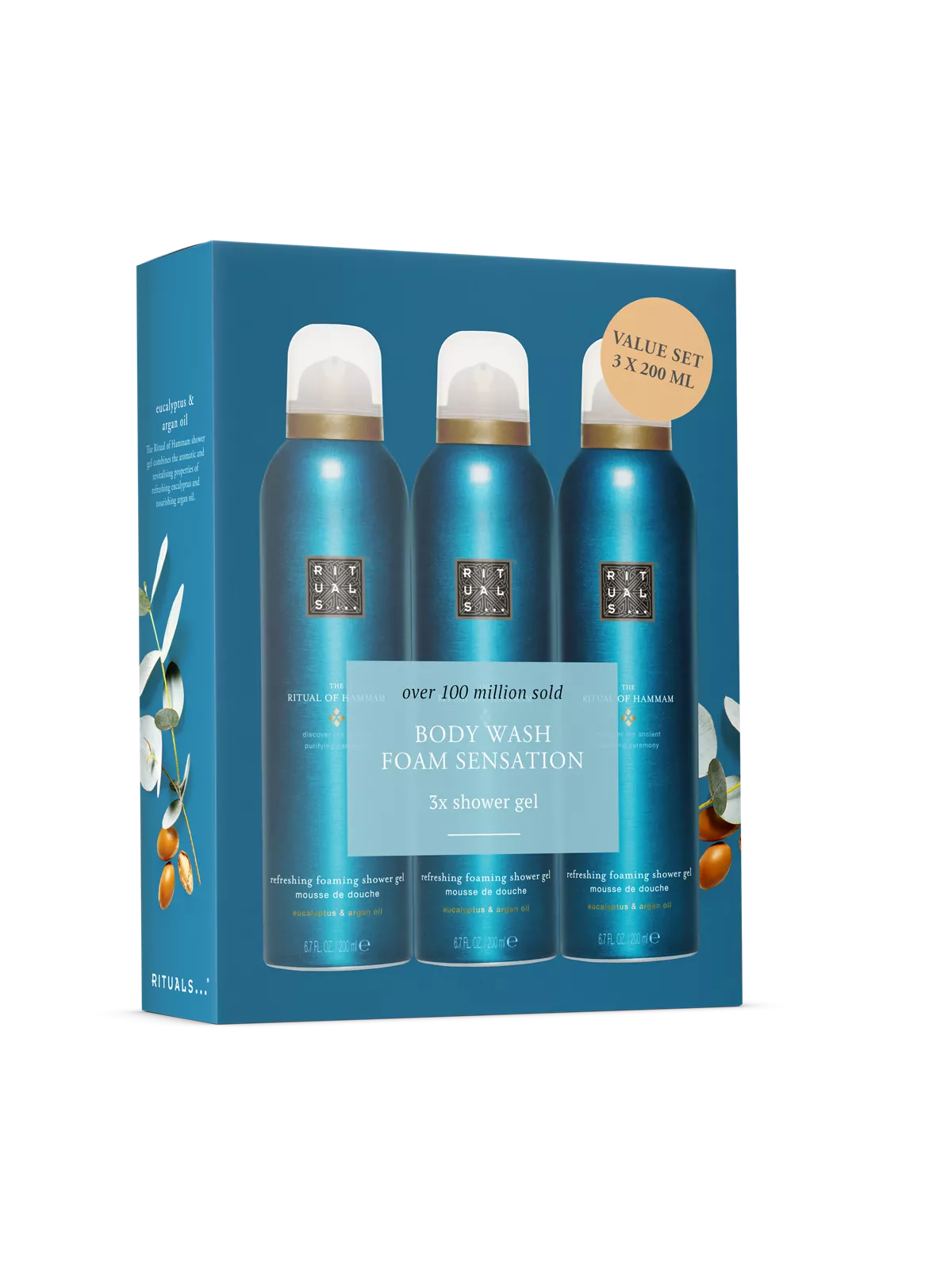THE RITUAL OF HAMMAM
Shower Foam Value Pack
trio de mousses de douche