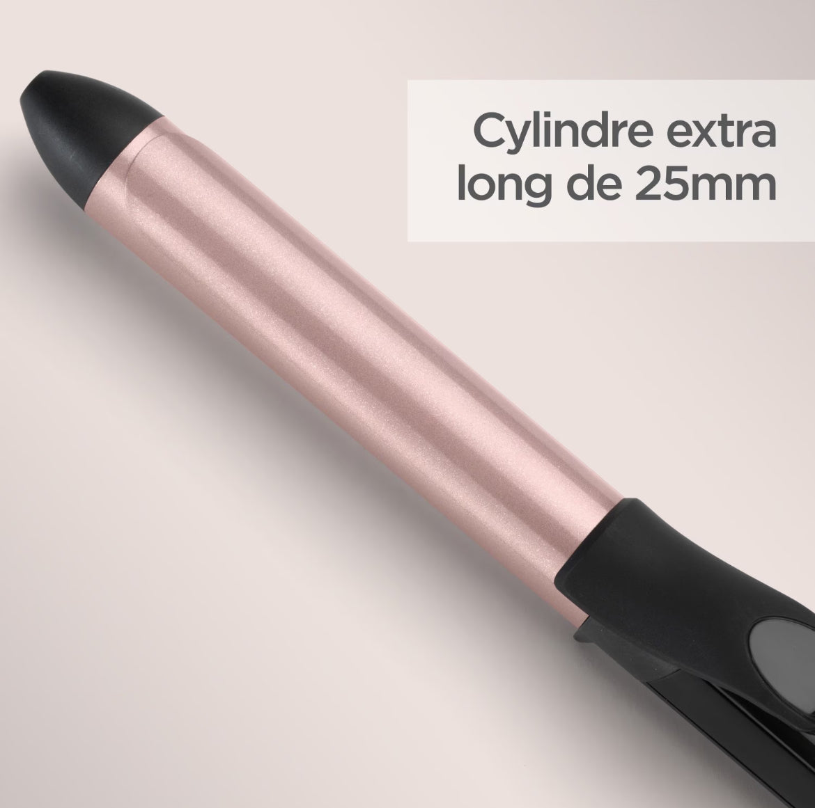 BOUCLEUR C451E - BOUCLEUR 25 MM CURLING TONG EN QUARTZ CÉRAMIQUE
Boucleur