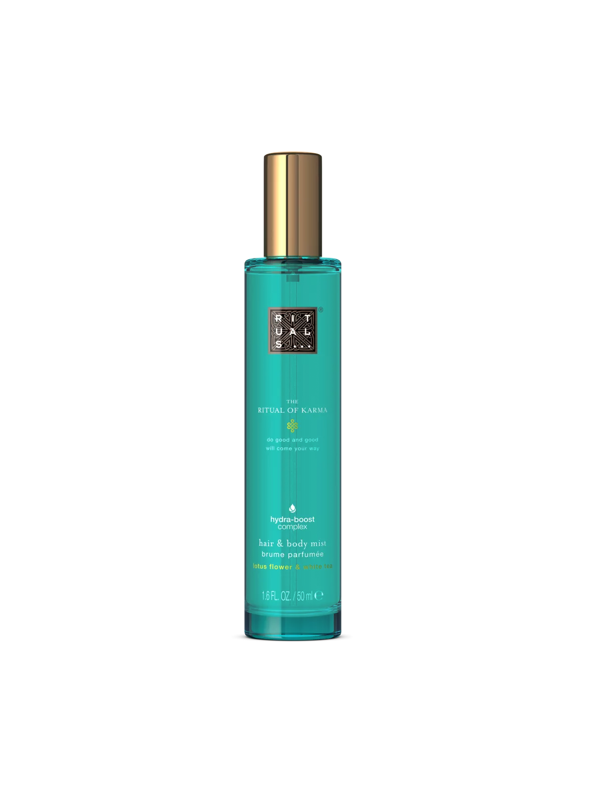 THE RITUAL OF KARMA
Hair & Body Mist
brume parfumée pour le corps et les cheveux