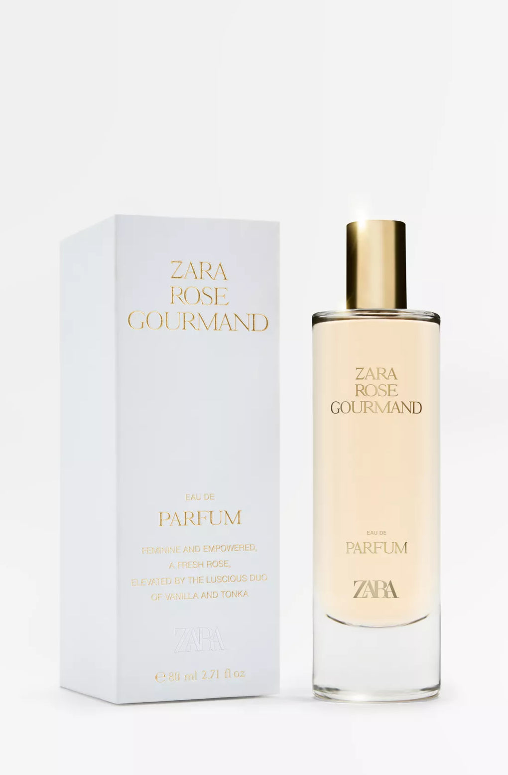 ZARA rose gourmand nectar 80 ML