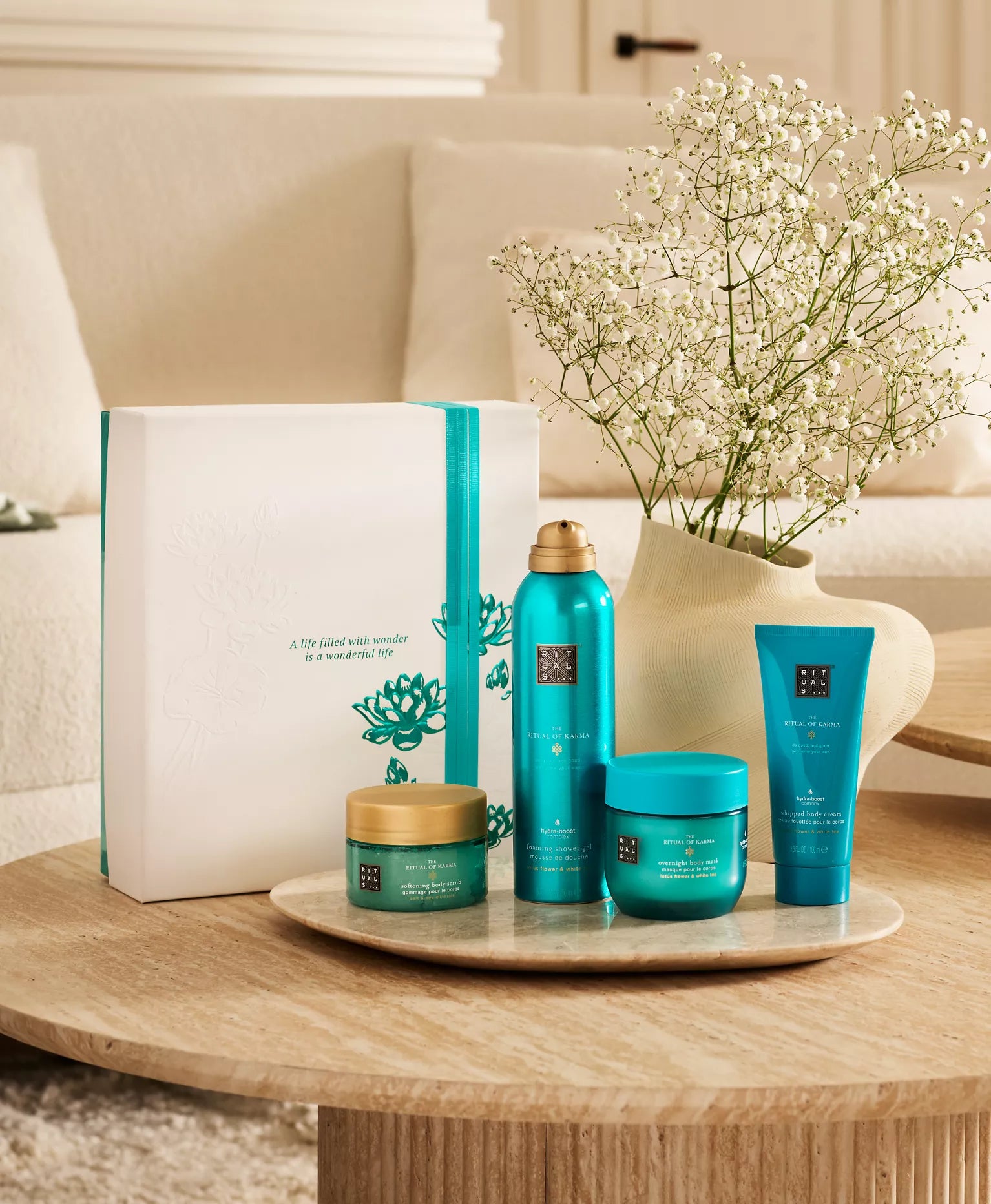 THE RITUAL OF KARMA
Gift Set S , M , L