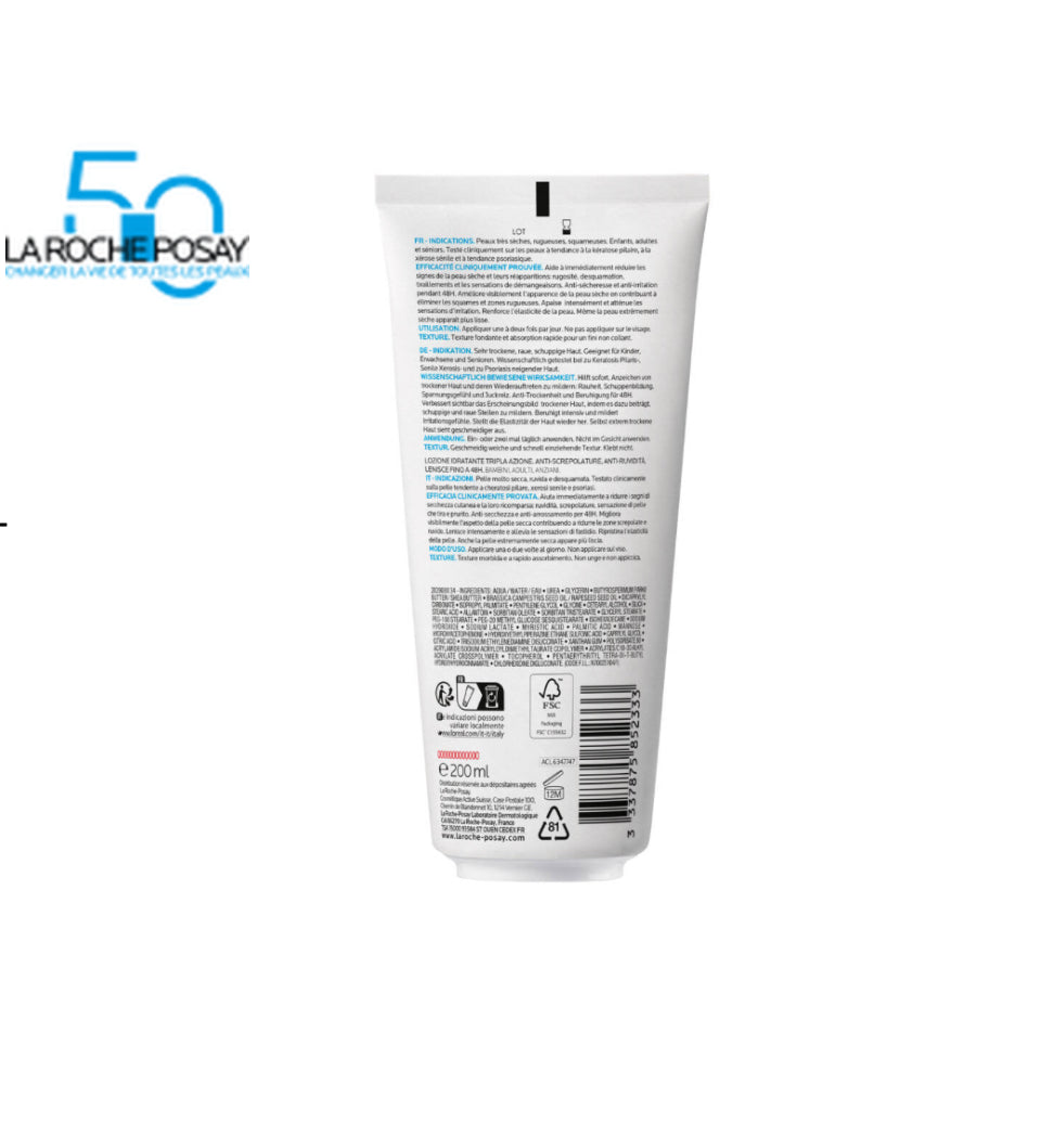 LIPIKAR HYDRATANT LAIT UREA 10%
