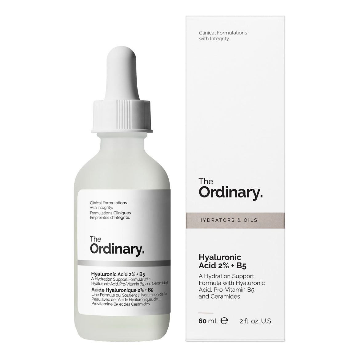 THE ORDINARY  acide hyaluronique 2%+B5 , sérum hydratant