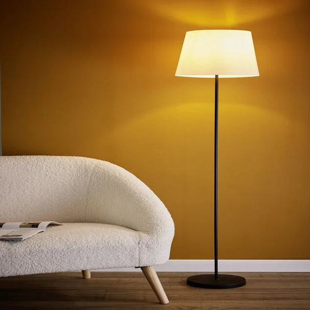 Lampadaire pied noir 150 cm