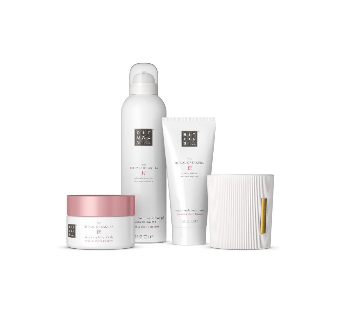 RITUALS  the ritual of sakura coffret M corps & bain 200ML+100ML+125g+140g