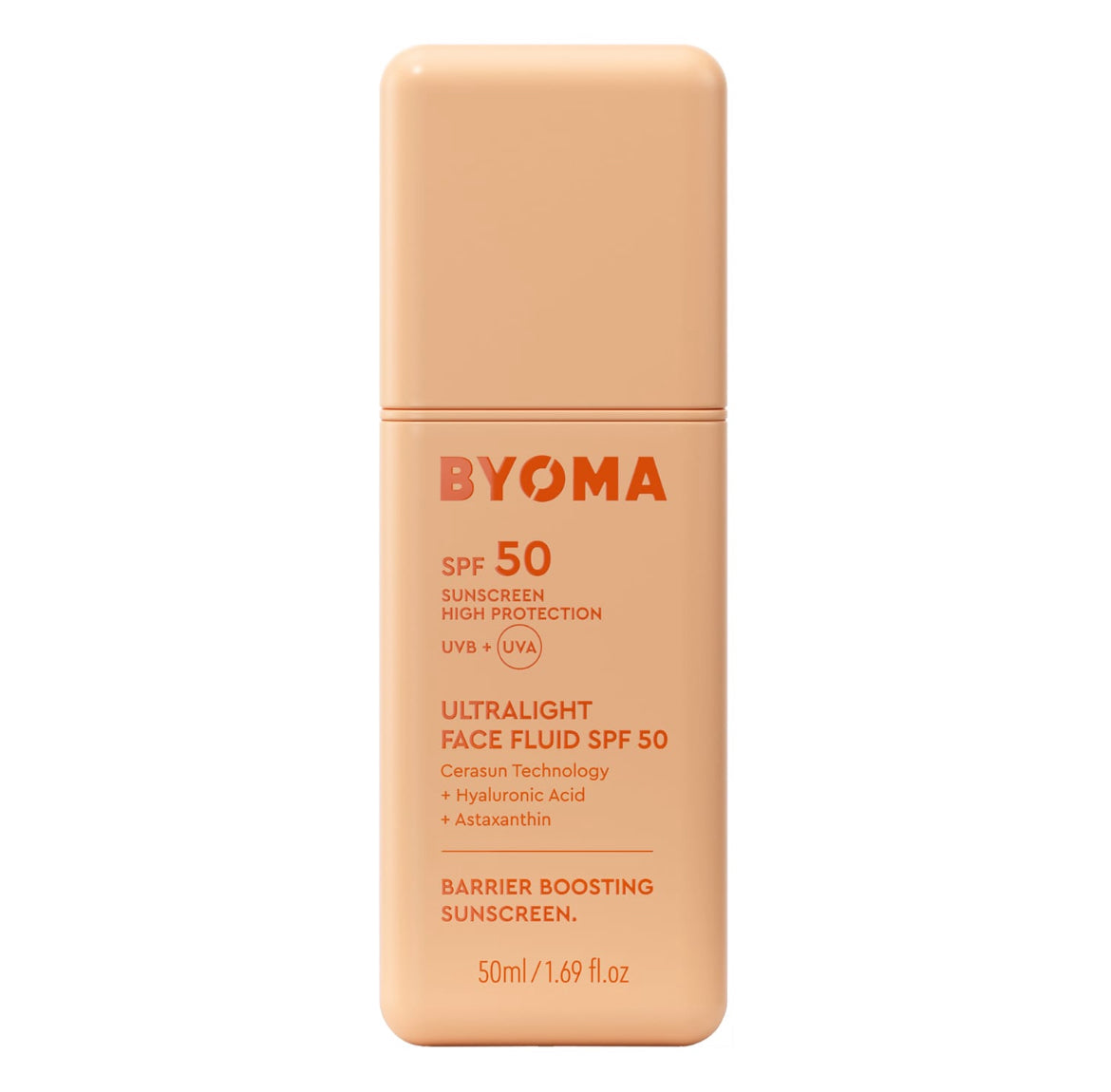 BYOMA  ultralight face fluid spf50