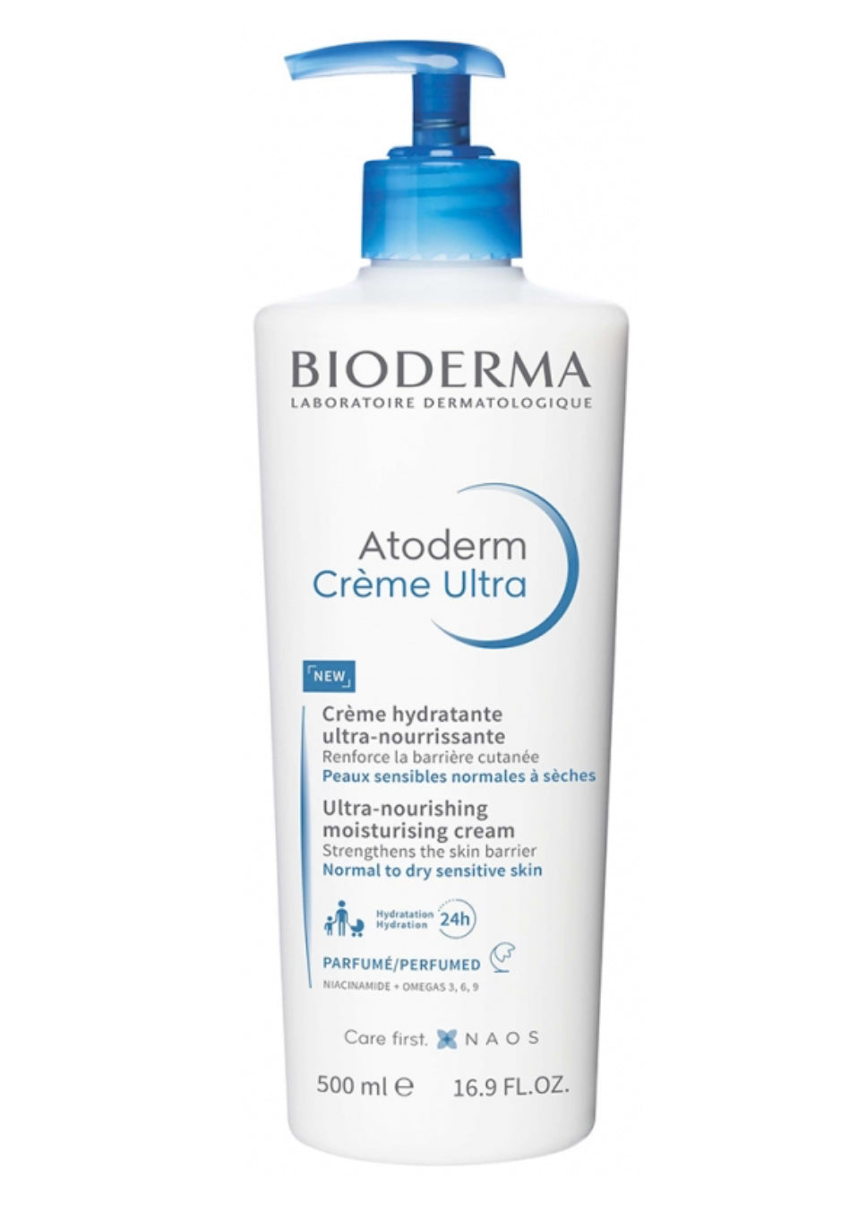 Bioderma
Crème Ultra Parfumée 500 ml