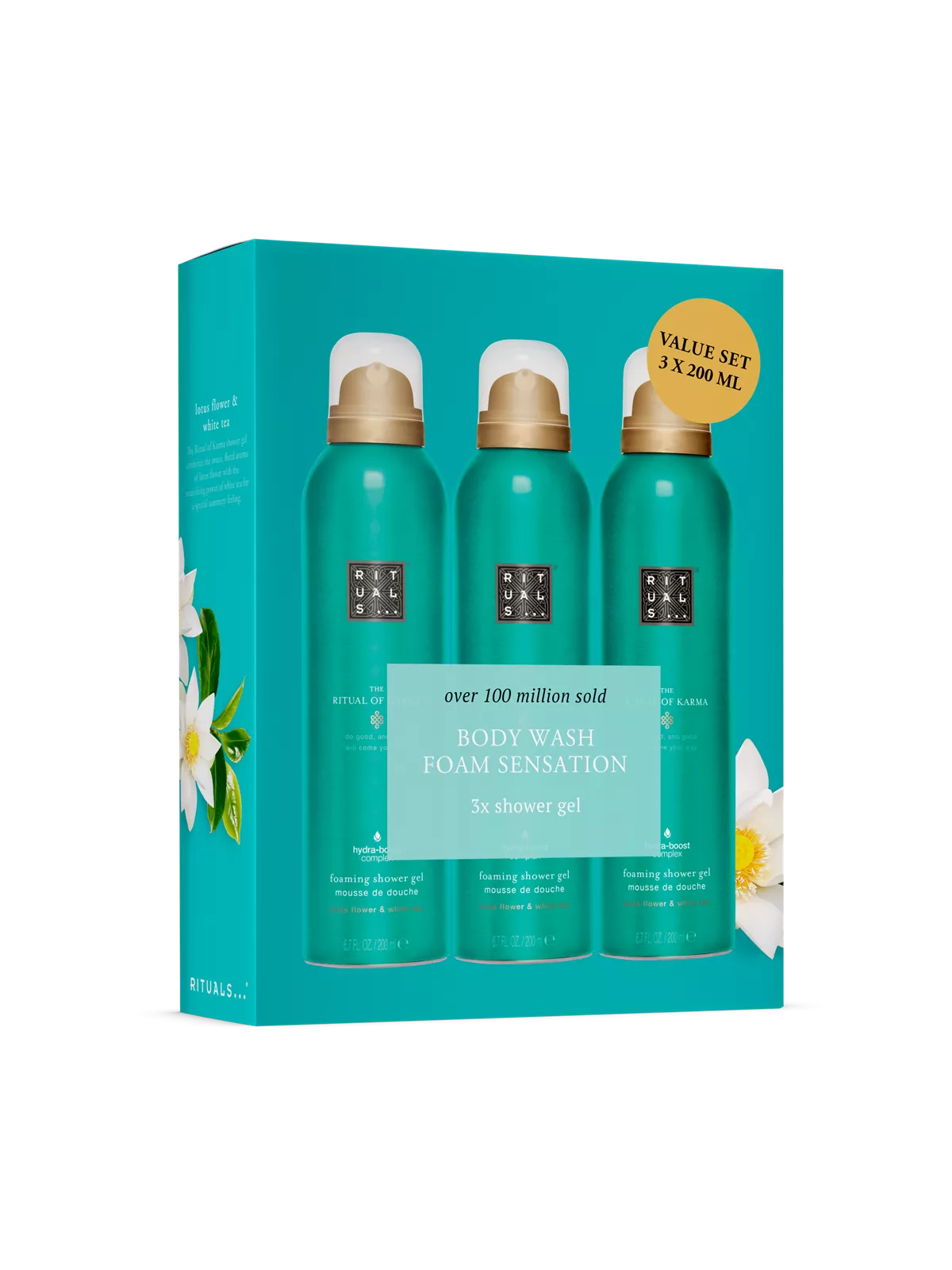 THE RITUAL OF KARMA
Shower Foam Value Pack
trio de mousses de douche
