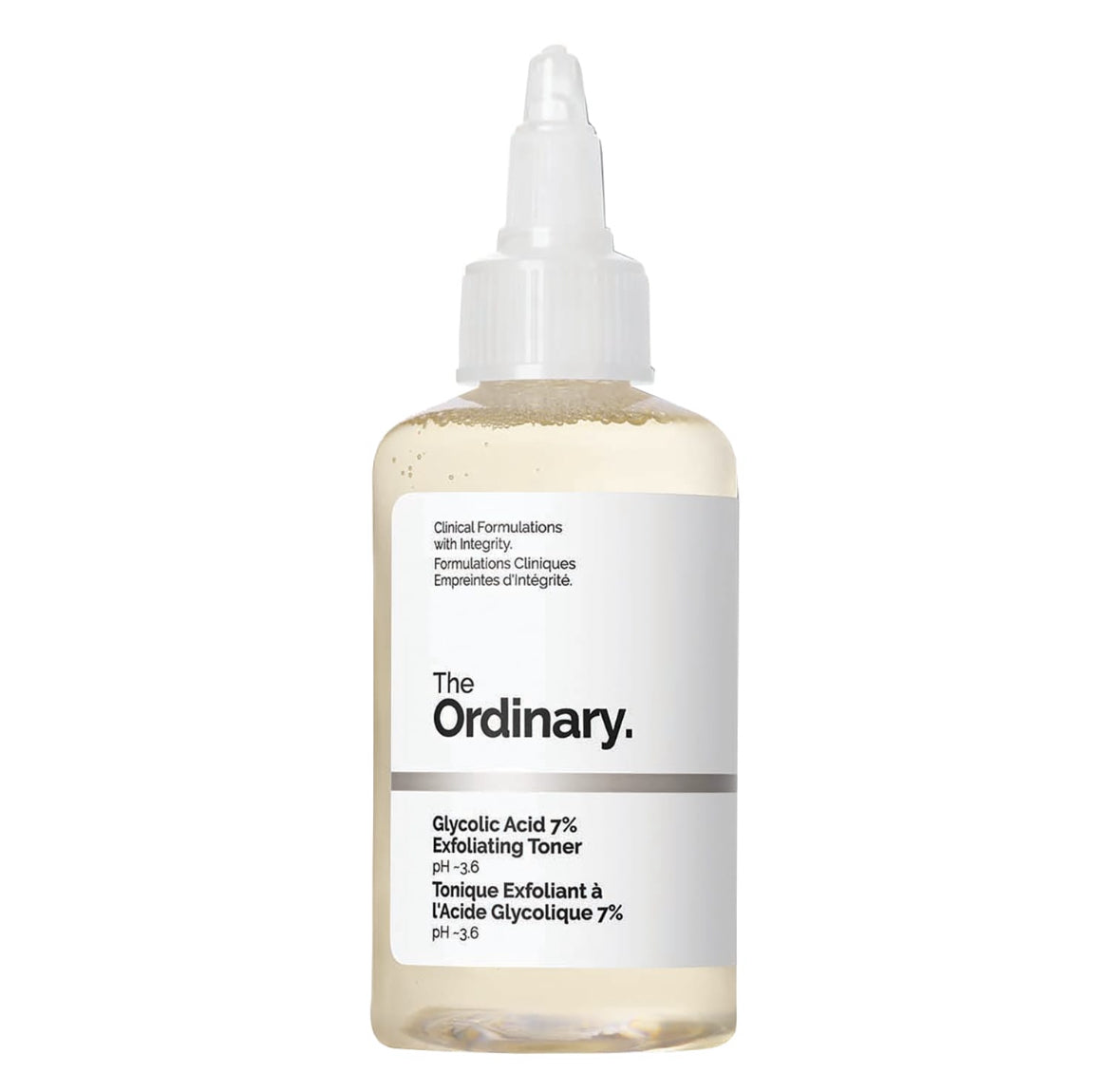 THE ORDINARY  tonique exfoliant à l’acide glycolique 7% , lotion exfoliante