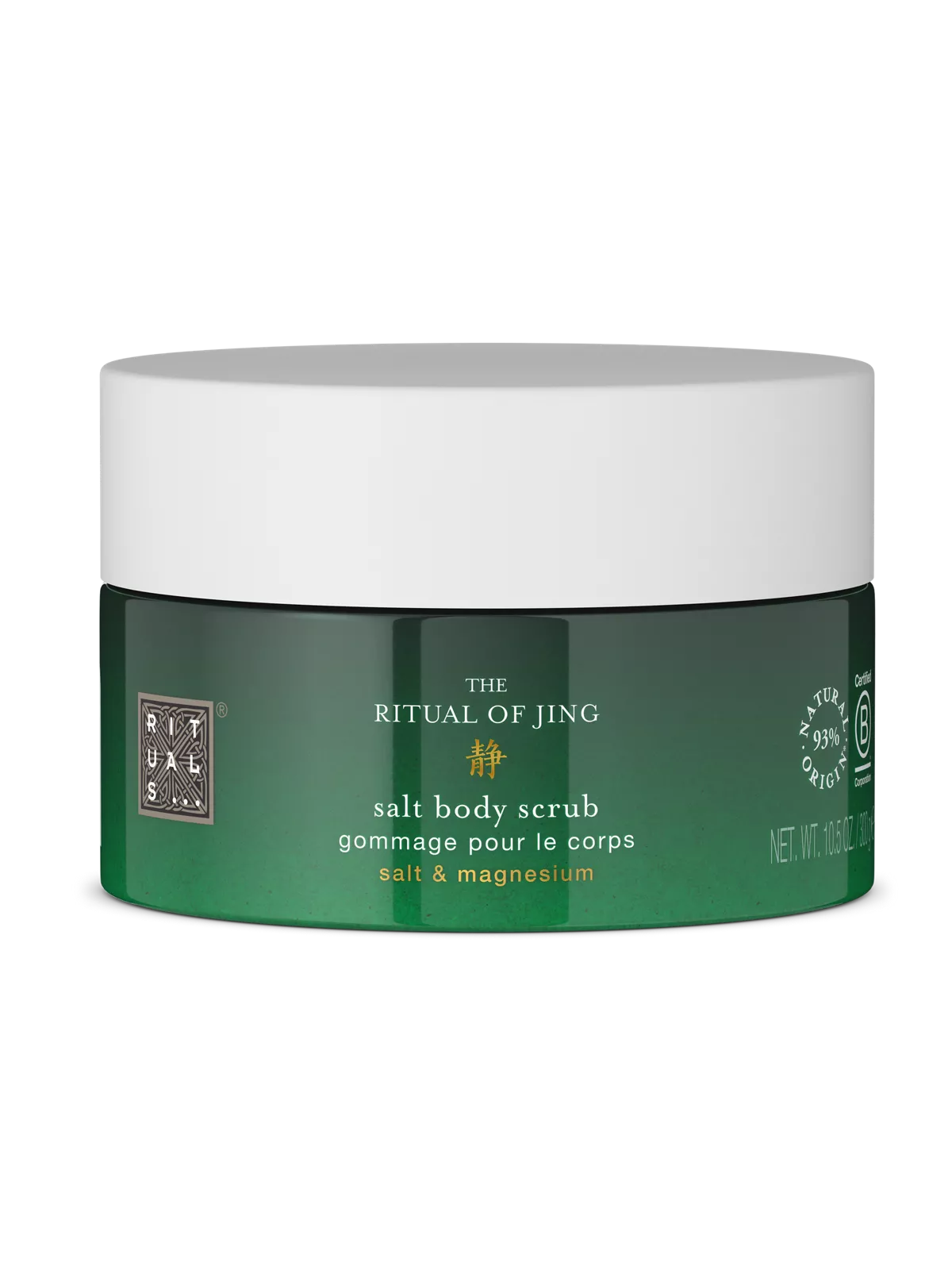 THE RITUAL OF JING
Salt Body Scrub
gommage pour le corps, 300 g
