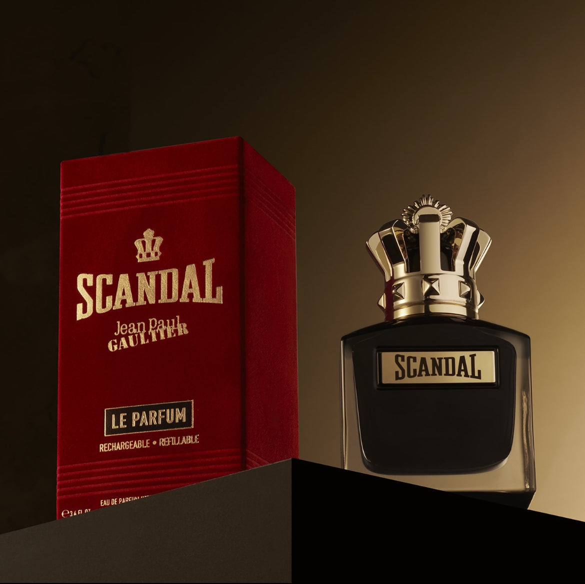 JEAN PAUL GAULTIER          Scandal pour Homme Le Parfum Notes de Géranium, Fève Tonka, Bois de Santal