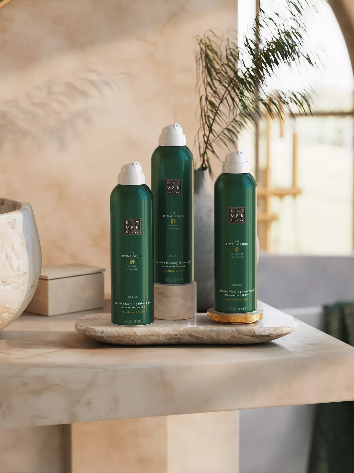 THE RITUAL OF JING
Shower Foam Value Pack
trio de mousses de douche, 600 ml