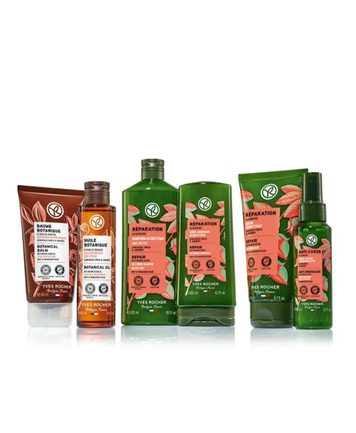 Yves Rocher
Masque Reconstituant Réparation

Moins 98% de casse, cheveux 50 fois plus résistants
200 ml