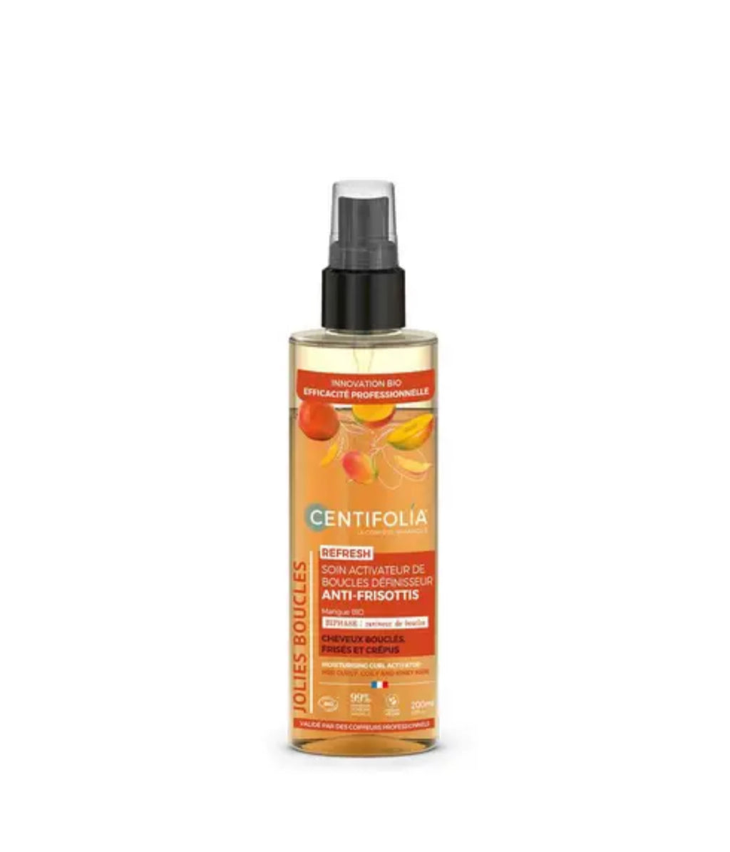 Centifolia
Soin Activateur De Boucles Anti-frisottis

Efficacité professionnelle biphase : raviveur de boucles
200 ml