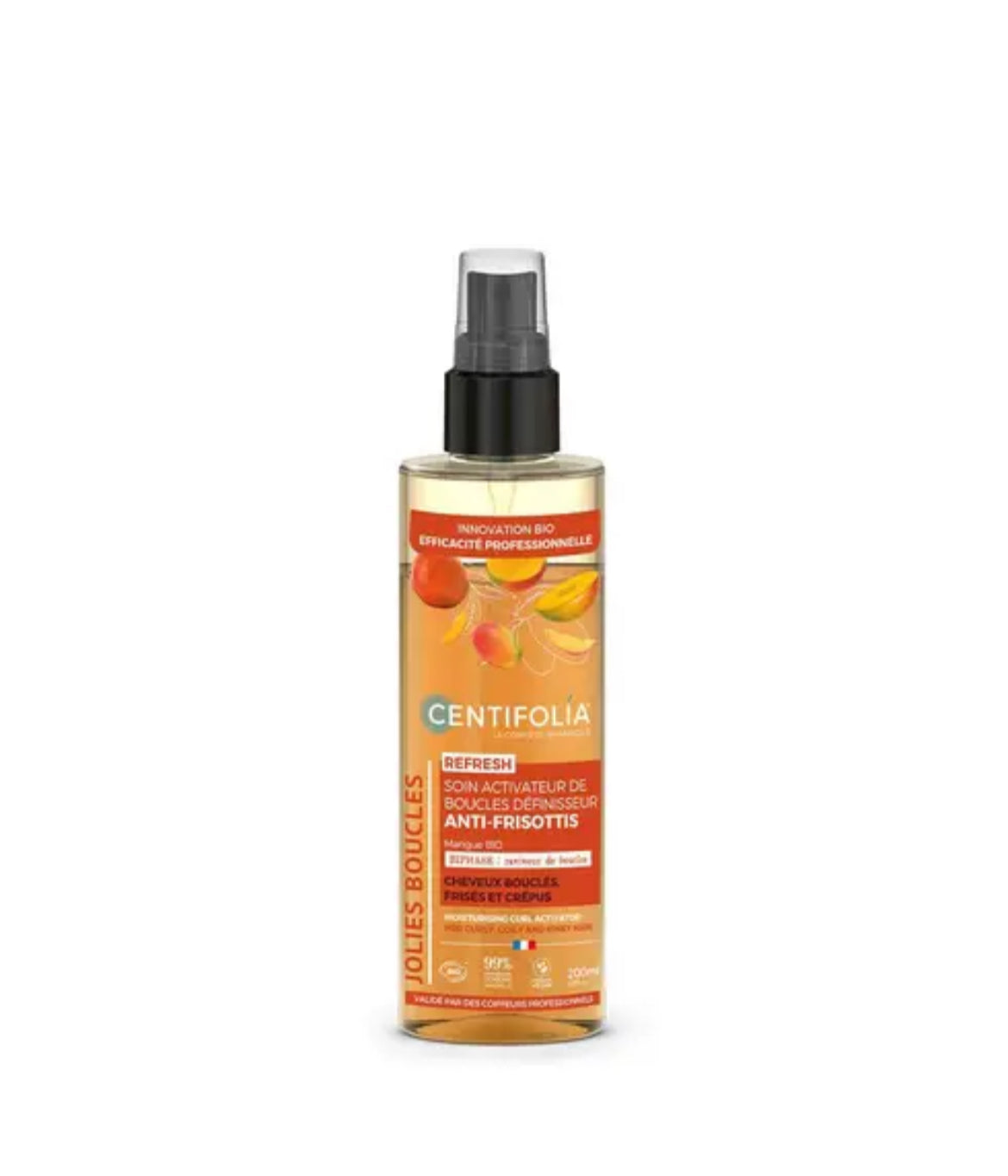 Centifolia
Soin Activateur De Boucles Anti-frisottis

Efficacité professionnelle biphase : raviveur de boucles
200 ml