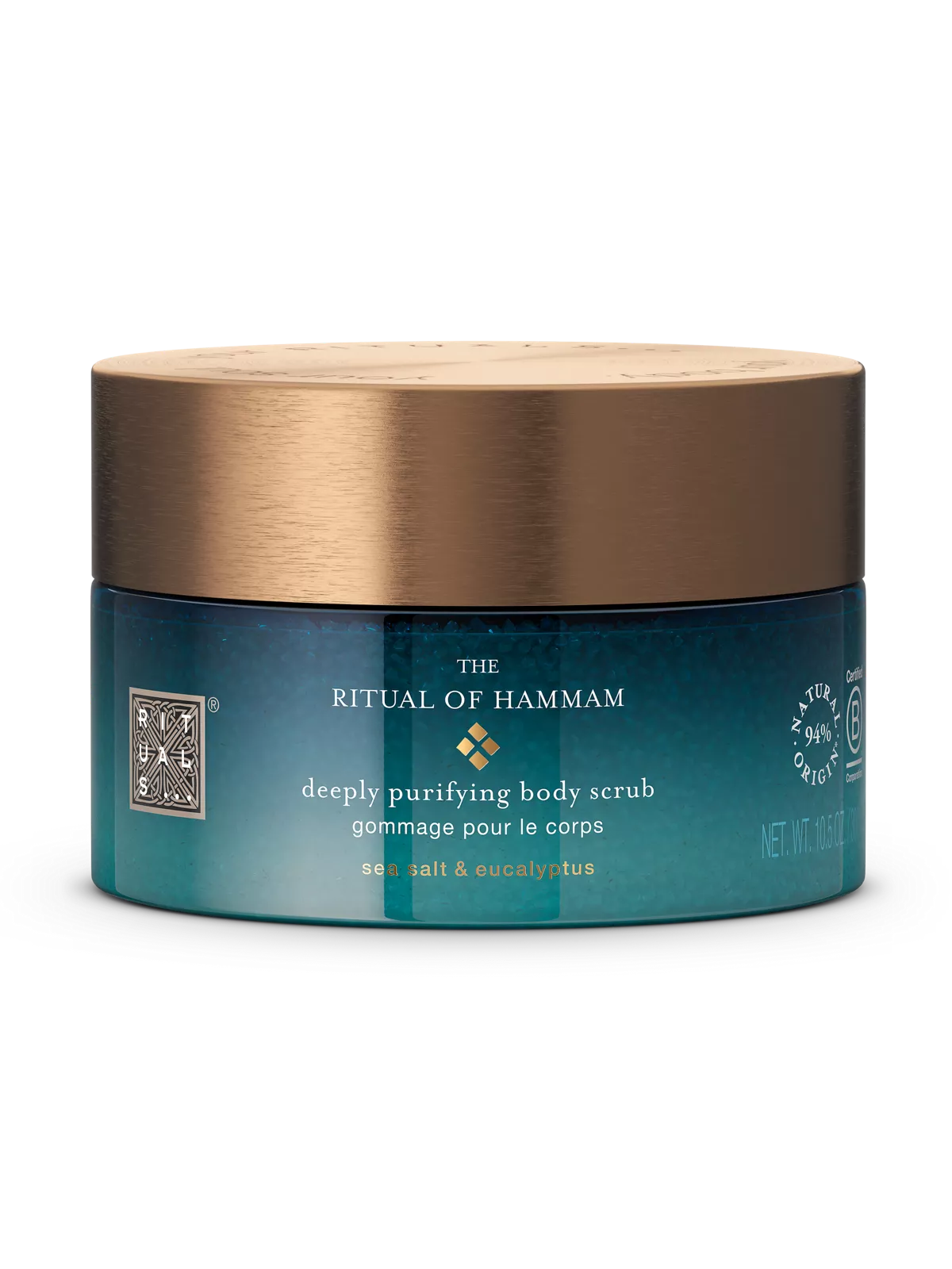 THE RITUAL OF HAMMAM
Salt Body Scrub
gommage pour le corps au gros sel