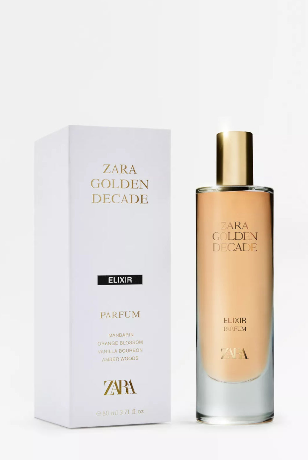 ZARA. Golden decade elixir