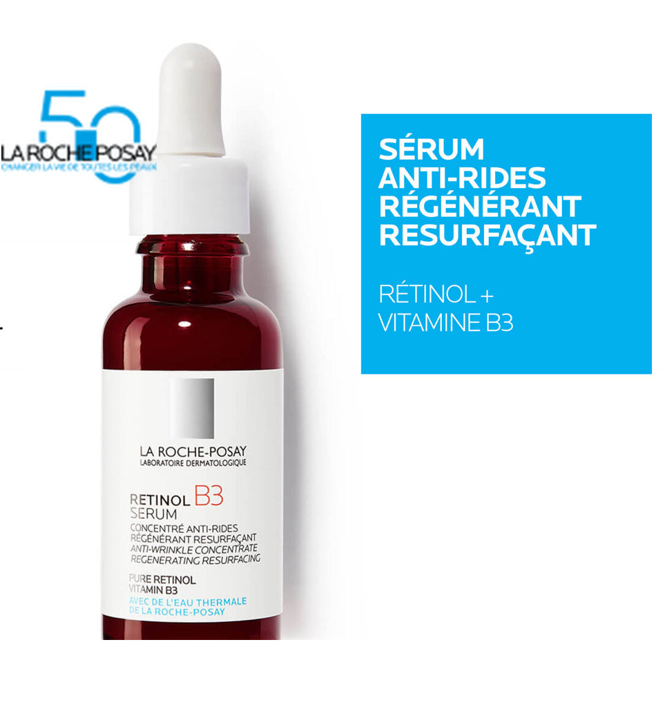 RÉTINOL B3 SÉRUM ANTI-RIDES AU RÉTINOL RÉGÉNÉRANT RESURFAÇANT