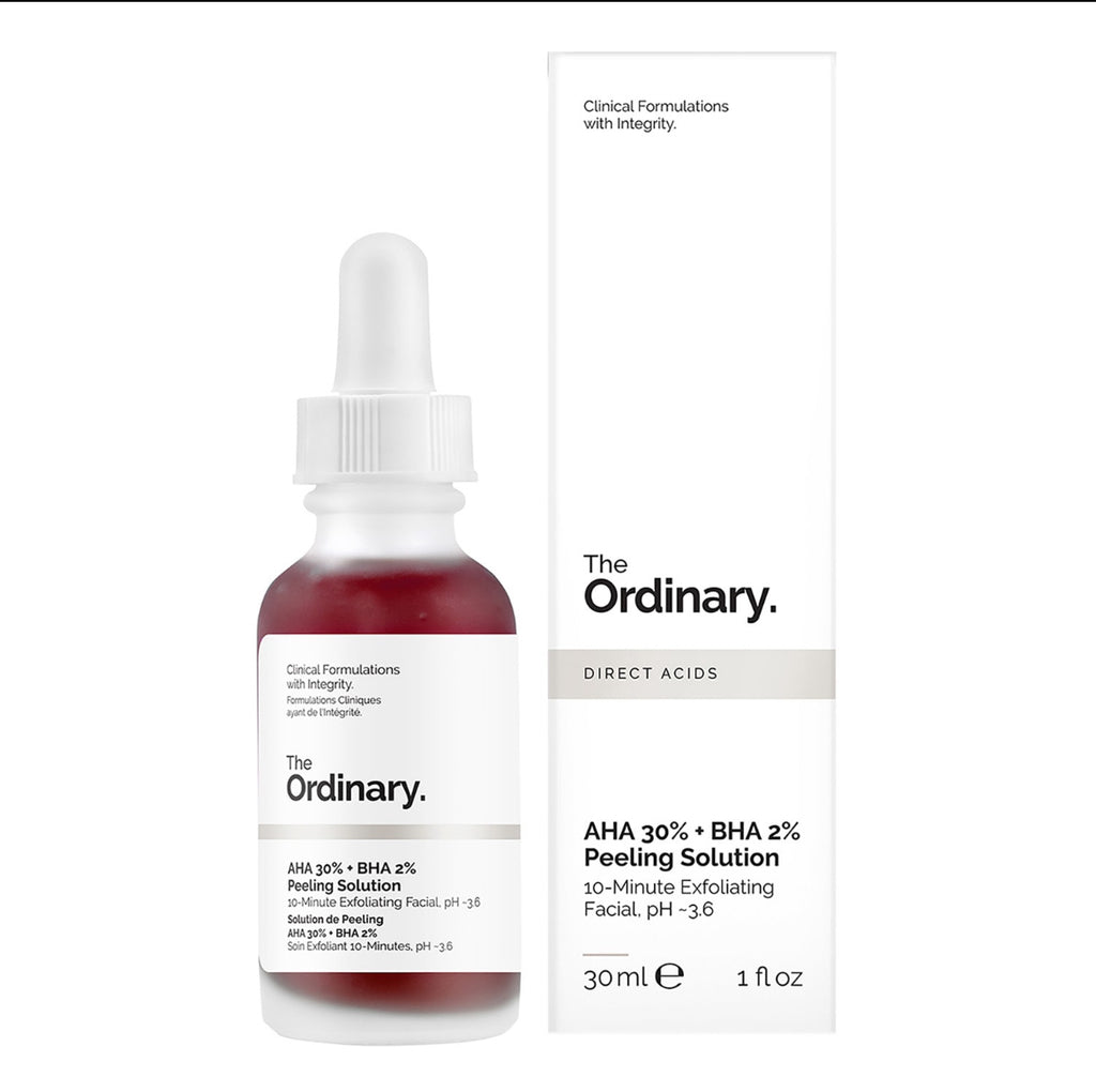 THE ORDINARY  solution de peeling AHA3% +BHA 2% , soin exfoliant