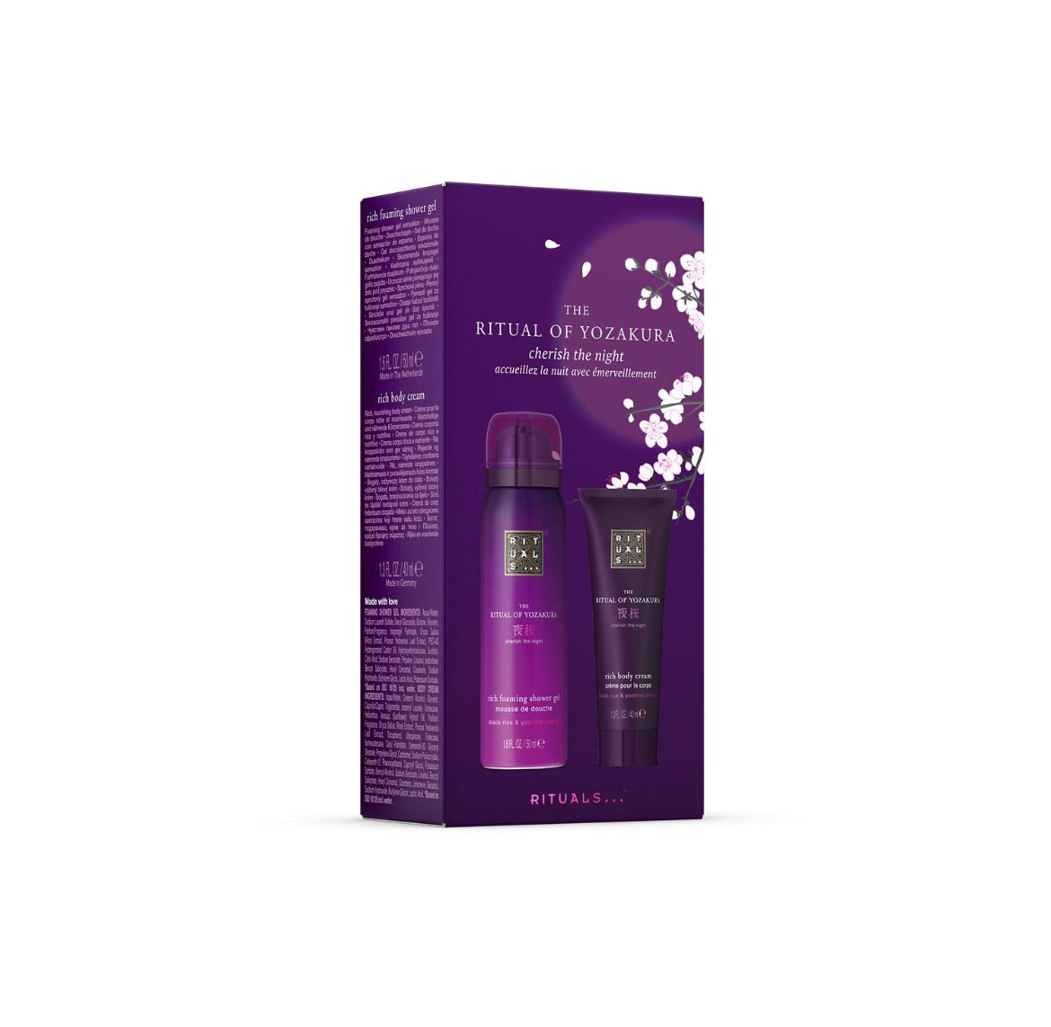 RITUALS  the ritual of yozakura mini coffret duo corps & bain 50ML + 40 ML