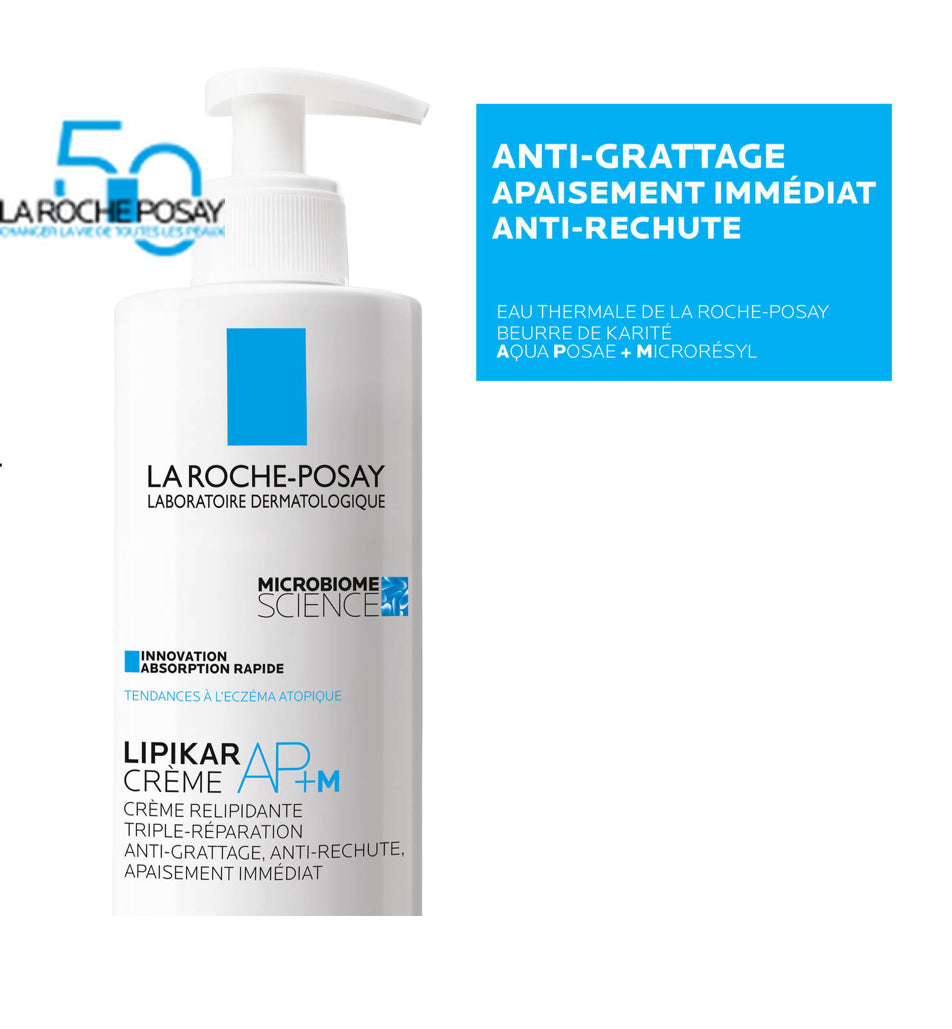 LIPIKAR CRÈME AP+M CRÈME HYDRATANTE CORPS 400ML