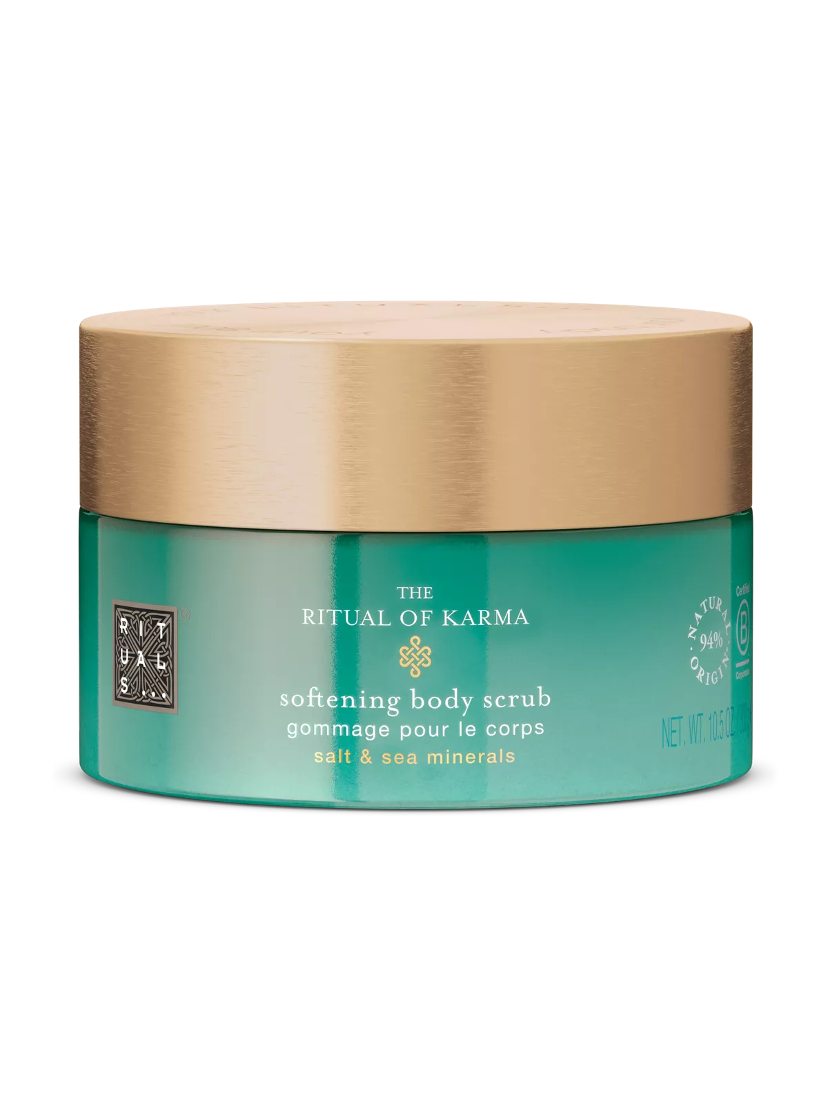 THE RITUAL OF KARMA
Salt Body Scrub
gommage pour le corps