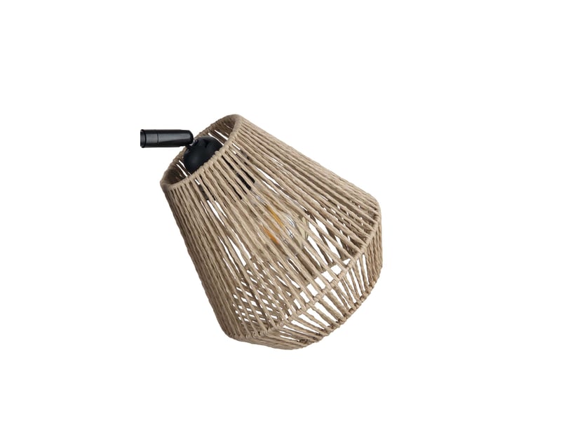 Lampadaire H.150 cm effet corde CARLIE
