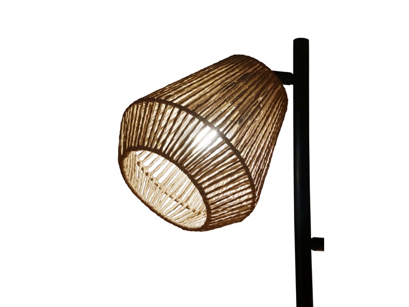 Lampadaire H.150 cm effet corde CARLIE